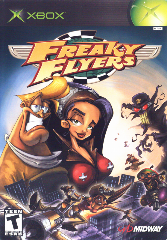 Freaky Flyers box art for Xbox